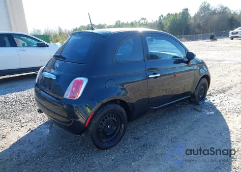 2012 Fiat 500 Pop from USA, damaged, VIN 3C3CFFAR7CT310380